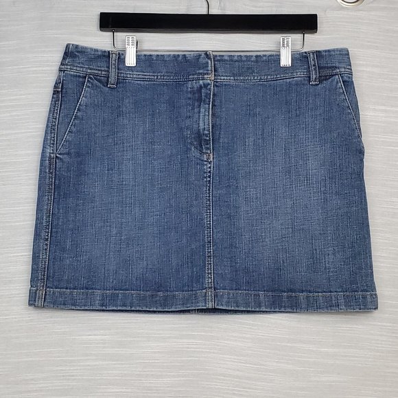 LOFT Dresses & Skirts - Ann Taylor Denim Mini